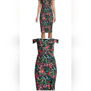 Aidan Mattox floral dress